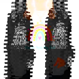 My Aunt Is Definitely Cooler Than My Dad Niece Nephew Women Crewneck Graphic Sweatshirt - Thegiftio