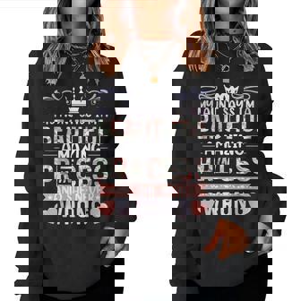 My Aunt Says Im A Beautiful Amazing Princess Funny Niece Women Crewneck Graphic Sweatshirt - Thegiftio