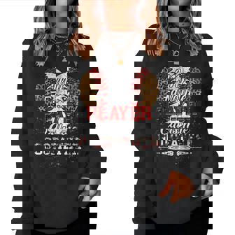 My Favorite Baseball Player Call Me Godfather Fathers Day Women Crewneck Graphic Sweatshirt - Thegiftio UK