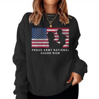 National Guard Mom Army Proud Mom Women Sweatshirt | Mazezy