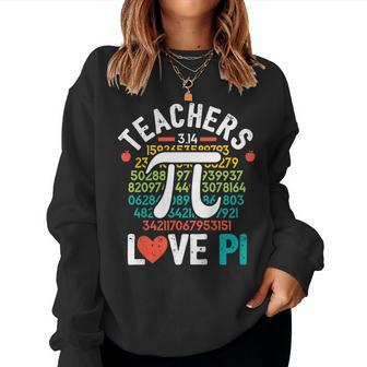 Pi Day Shirt Mathematics Teacher Nerd Geek Geometry Algebra Women Sweatshirt | Mazezy