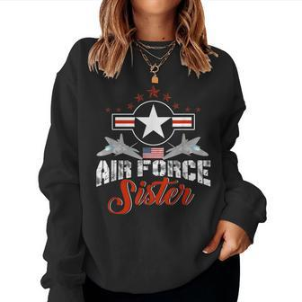 Pride Military Family Proud Sister Air Force Women Sweatshirt | Mazezy