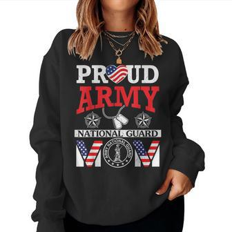 Proud Army National Guard Mom Happy Mother Veteran Day Shirt Women Sweatshirt | Mazezy
