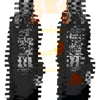 My Purpose In Life Call Me Dad Father And Son Daughter Women Sweatshirt | Mazezy
