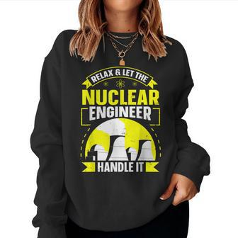 Radioactive Power Plant Quote For A Nuclear Technician Women Sweatshirt | Mazezy