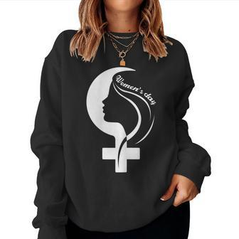 Womens Womens March 2020 International Womens Day March 8 Iwd Women Sweatshirt | Mazezy