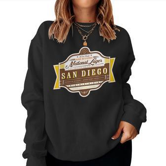 San Diego Beer Label - San Diegan Pride Women Sweatshirt | Mazezy