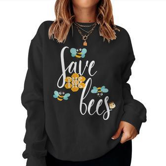 Save The Bees Tshirt Planet Earth Day Beekeeper Beekeeping Sweatshirt | Mazezy