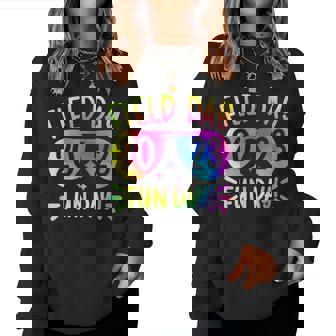 School Field Day Tie Dye Field Day 2023 Teachers Kids Women Sweatshirt | Mazezy