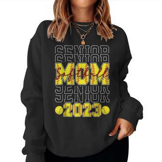 Senior Softball Mom Class Of 2023 Graduate Women Sweatshirt | Mazezy