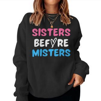 Sisters Before Misters Girls Trip 2023 Galentines Day Women Sweatshirt | Mazezy