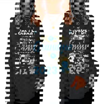 Soon To Be Grandma 2023 Mothers Day For New Grandma Women Crewneck Graphic Sweatshirt - Thegiftio