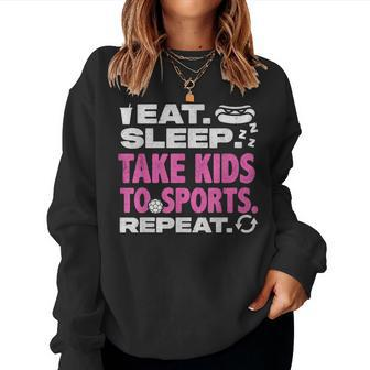 Sports Mom For Mama Mommy From Husband Son Women Sweatshirt | Mazezy