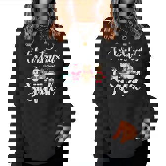 Squad Goals Christmas Team Matching Costume Women Sweatshirt | Mazezy