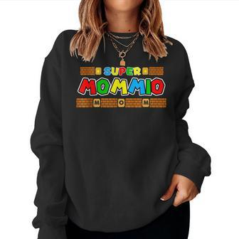 Super Mommio Mom Women Sweatshirt | Mazezy AU