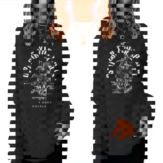 Support Your Local Egg Dealers Chicken Lover Women Sweatshirt | Mazezy