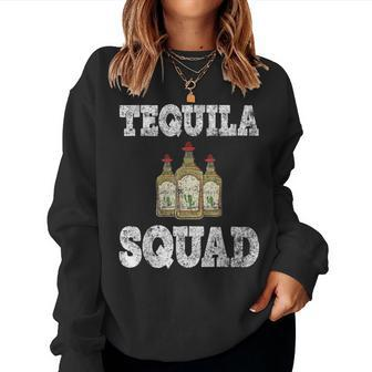 Tequila Squad Cinco De Mayo Party Women Sweatshirt | Mazezy