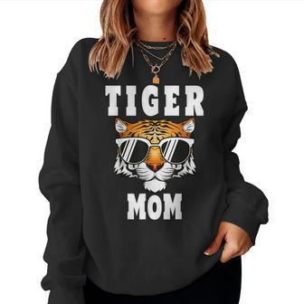 Tiger Mom Happy Women Sweatshirt | Mazezy