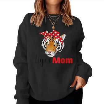 Tiger Mom Shirt Lovers Girl Women Sweatshirt | Mazezy