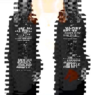 Walk Away Im A Grumpy Old Lady Women Sweatshirt | Mazezy