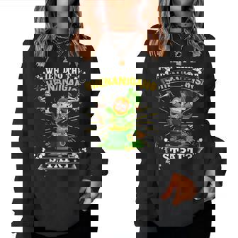 When Do The Shenanigans Start Kids Men Women St Pattys Day Women Crewneck Graphic Sweatshirt - Seseable