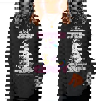 Will Trade Sister For Candy I Halloween Unicorn Women Sweatshirt | Mazezy