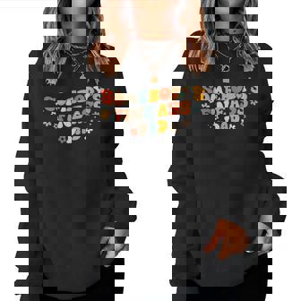 Womens Somebodys Fine Ass Baby Daddy Funny Daddy Dad Fathers Day Women Crewneck Graphic Sweatshirt - Thegiftio