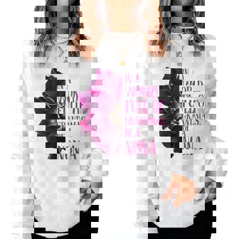 Anemone World Full Of Grandmas Be Nona Grandmas Gifts Women Crewneck Graphic Sweatshirt | Seseable UK