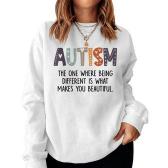 Autism Awareness Acceptance For Teacher Women Kids Women Sweatshirt | Mazezy