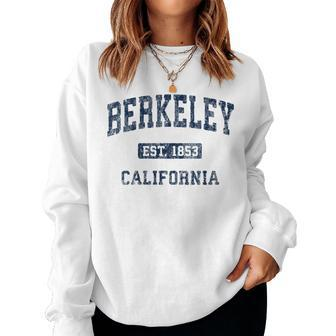 Womens Berkeley California Ca Vintage Athletic Sports Women Sweatshirt | Mazezy