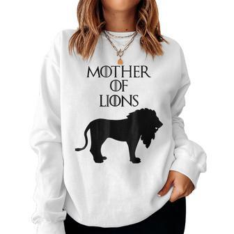 Cute & Unique Black Mother Of Lions E010453 Women Sweatshirt | Mazezy