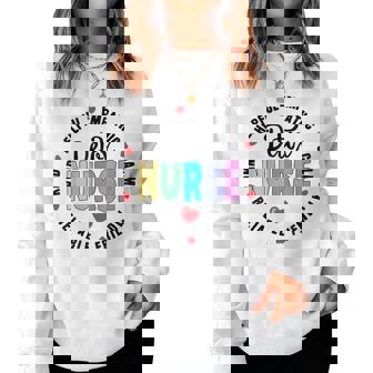 Detox Nurse Squad Appreciation Week Thank You Women Crewneck Graphic Sweatshirt - Seseable