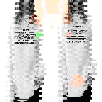 Funny Sportbike Gift For Men Women Motorcycle Riders Lovers Women Crewneck Graphic Sweatshirt - Seseable