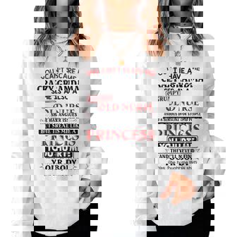 I Have A Grandma She Is Also A Grumpy Old Nurse Women Sweatshirt | Mazezy