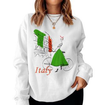 Italy T Rome WomenWomen Women Sweatshirt | Mazezy