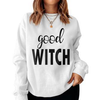 Matching Good Bad Witch Friend Sister Women Sweatshirt | Mazezy