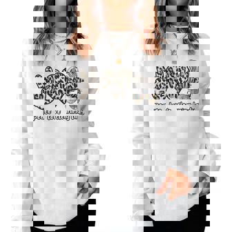 Peace Love Cleaning Lady Cleaner Housekeeping Squad Women Sweatshirt | Mazezy
