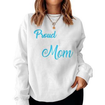 Proud Air Force Mom Heart Military Family Women Women Sweatshirt | Mazezy