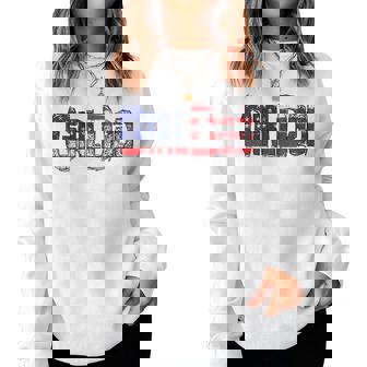 Womens Father Of Girls - Proud New Girl Dad - Fathers Day Gift Men Women Crewneck Graphic Sweatshirt - Thegiftio