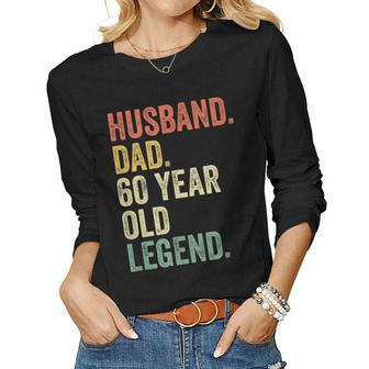 Mens 60Th Birthday Shirts For Men Vintage Dad 1960 Women Long Sleeve T-shirt | Mazezy
