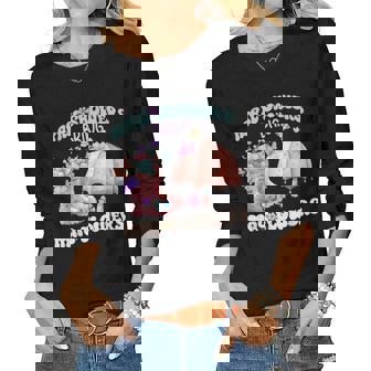April Showers Bring May Flowers & Rubber Boots For Gardener Women Long Sleeve T-shirt | Mazezy