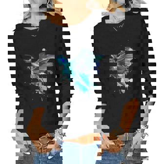 Cool Hummingbird For Men Women Birding Tropical Bird Lovers Women Long Sleeve T-shirt | Mazezy