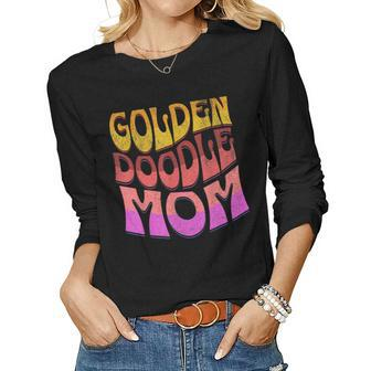 Cute Golden Doodle Mom - Doodle Women Long Sleeve T-shirt | Mazezy