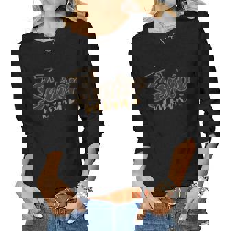 Cute Heart Graduate Proud Mom Senior 2023 Women Long Sleeve T-shirt | Mazezy