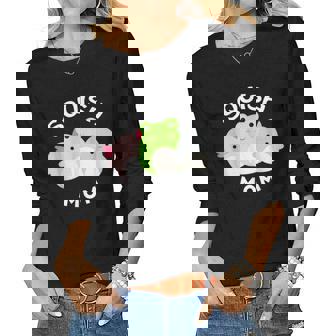 Cute Unicorn Squish Mom Squishmallow Costume Women Long Sleeve T-shirt | Mazezy