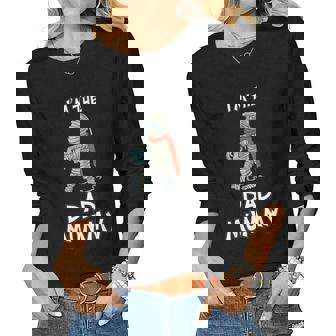 Dad Mummy Halloween Matching Family Costume Father Halloween Women Long Sleeve T-shirt | Mazezy