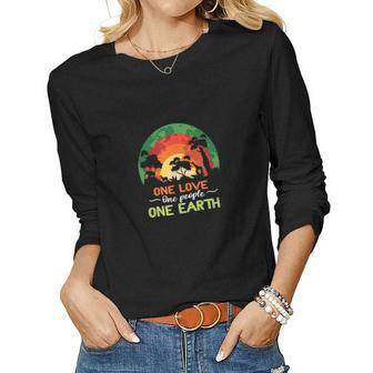 Earth Day 2023 Save Rescue Animals Plant Trees Women Long Sleeve T-shirt | Mazezy