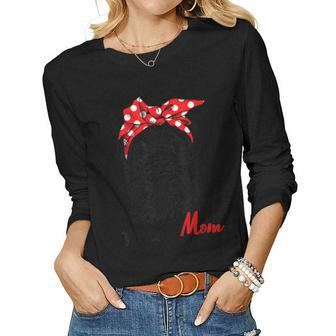 Ferret Mom Mama Shirt Women Long Sleeve T-shirt | Mazezy