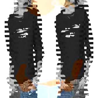 Five Loaves Two Fish Christian Women Long Sleeve T-shirt | Mazezy