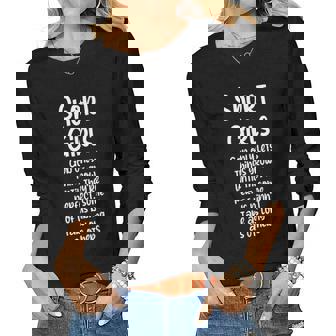 Funny Short Girls - God Only Lets Things Grow Until Perfect Women Graphic Long Sleeve T-shirt - Seseable